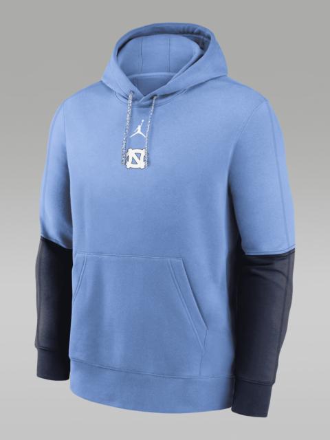 Jordan North Carolina Tar Heels Sideline Team Issue Club Men's Jordan Brand College Pullover Hoodie