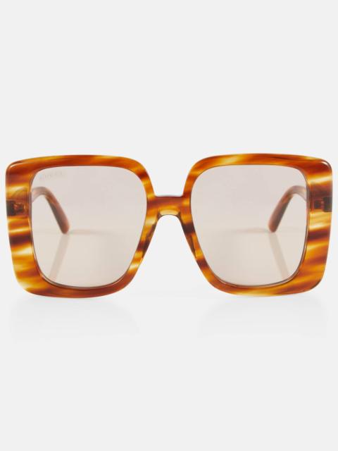 GUCCI Oversized square sunglasses