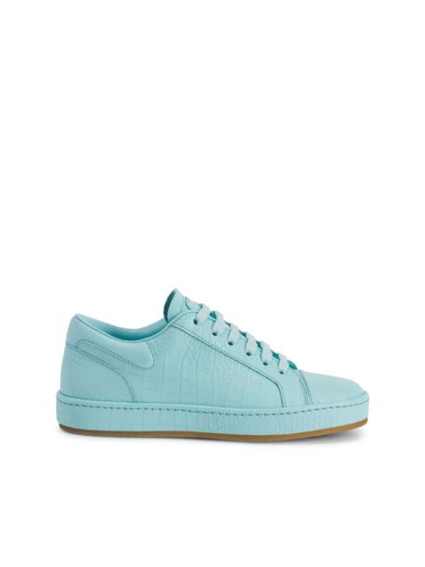 Giuseppe Zanotti Gz-city crocodile-effect leather sneakers