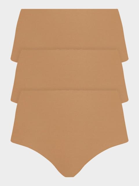 commando Classic High-Rise Microfiber Bikini Briefs, Pack of 3
