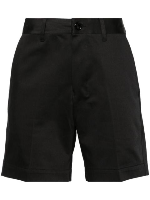 AMI Paris mid-rise cotton bermuda shorts