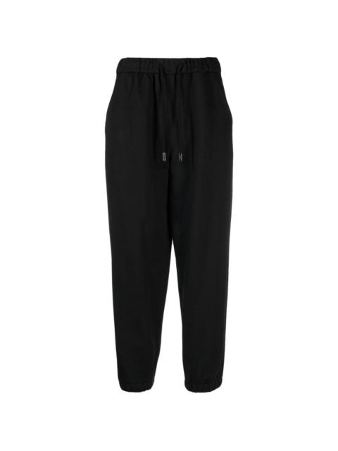 Wooyoungmi tapered drawstring track pants