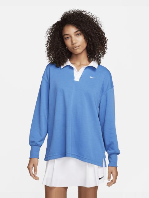 Women's Nike Sportswear Essential Oversized Long-Sleeve Polo