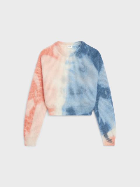 CELINE CREW NECK SWEATER IN MOHAIR AND SILK