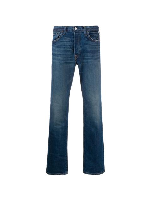 RE/DONE faded slim jeans