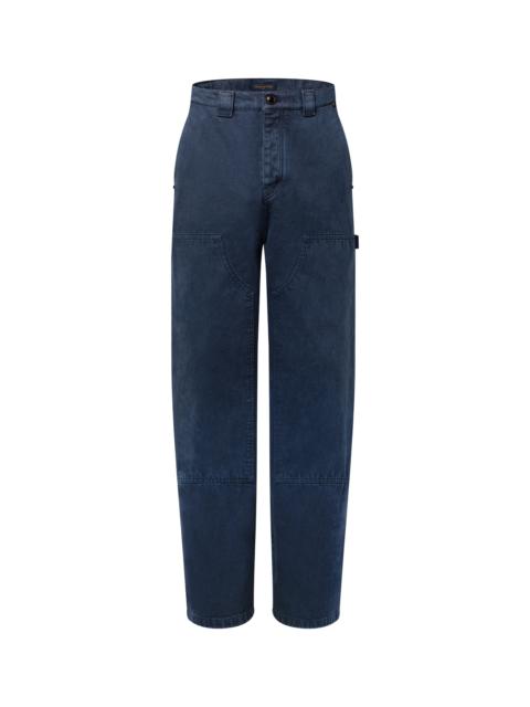 Louis Vuitton Garment-Dyed Denim Carpenter Pants