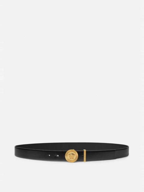 Medusa Biggie Leather Belt 3 cm