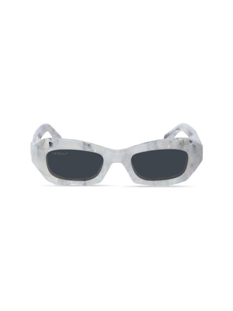Venezia marbled rectangle sunglasses
