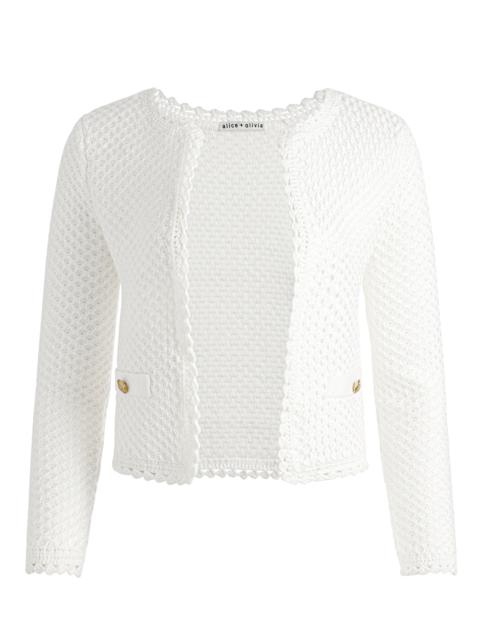 Alice + Olivia NOELLA KNIT JACKET