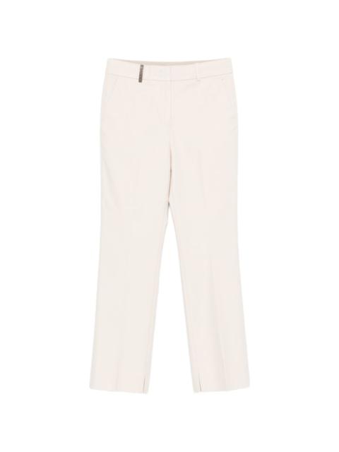 PESERICO split-hem trousers