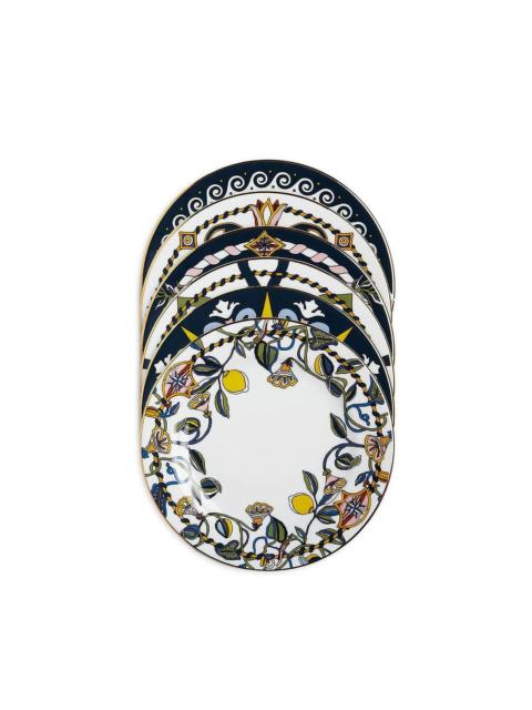 Set Of 6 Dessert Plates - Vesuvio