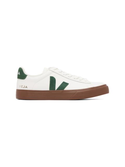 VEJA Off-White Campo Leather Sneakers