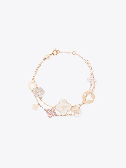 TORY BURCH Forget Me Not Multi-Strand Bracelet