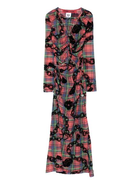 Chopova Lowena Sonicscape mesh dress