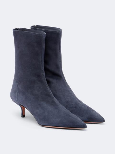 AQUAZZURA Montmartre suede ankle boots