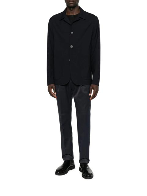 Herno TECHNICAL FABRIC TROUSERS WITH DRAWSTRING