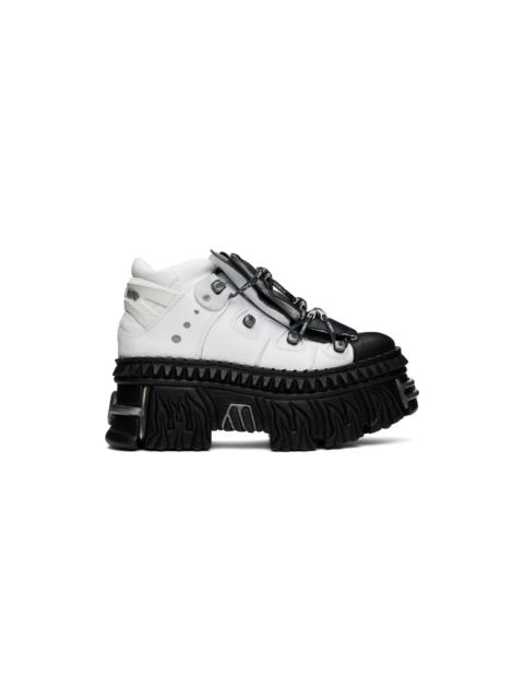 White New Rock Edition Platform Sneakers
