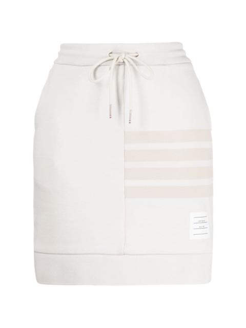 4-Bar cotton skirt