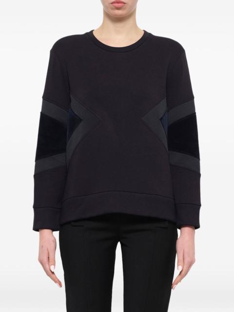 Neil Barrett panelled sweatshirt