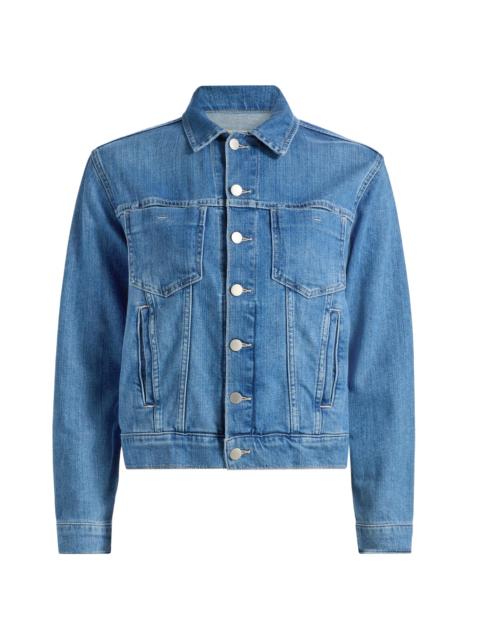 L'AGENCE Women's Celine Slim Femme Stretch-Cotton Jacket - Getty