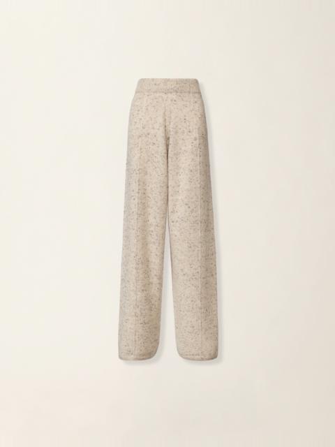 FABIANA FILIPPI Donegal yarn trousers with lurex