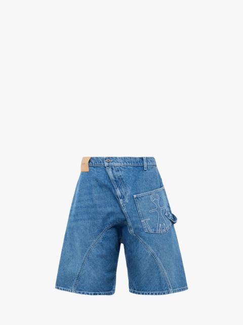 TWISTED WORKWEAR SHORTS