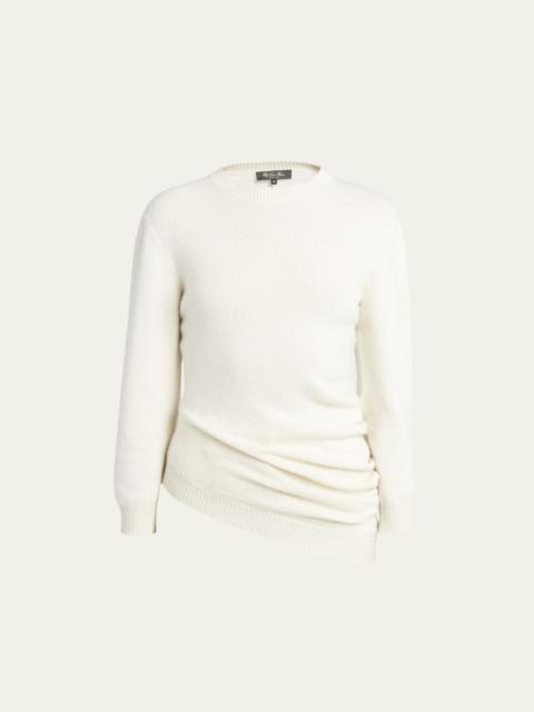 Loro Piana Queenstown Asymmetric Cashmere Sweater