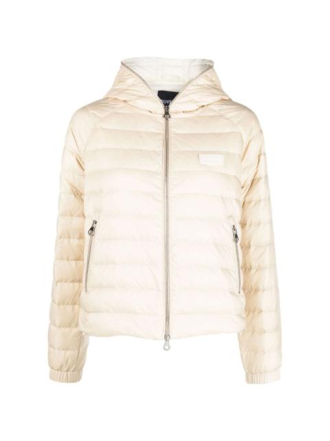 Caroma hooded quilted jacket