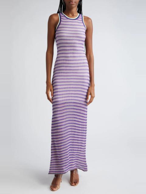 Sivan Stripe Knit Maxi Dress