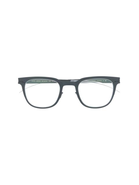 MYKITA matte-finish square-frame glasses