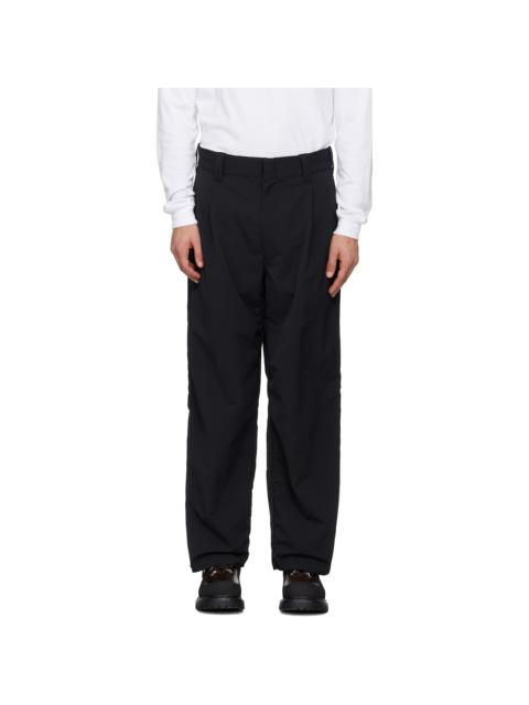 Nanamica Black OOAL ALPHADRY Club Trousers