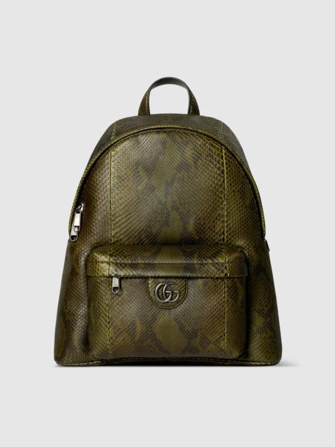 GUCCI Large python backpack