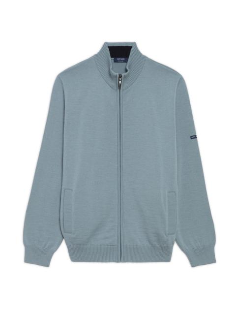 SAINT JAMES COLORADO II - Wool Zip Jacket For Men