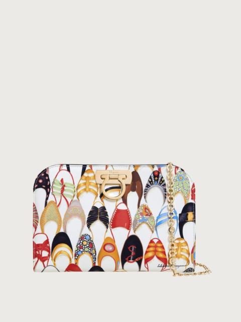 FERRAGAMO DIANA CLUTCH