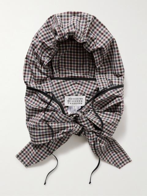 Maison Margiela Gingham Shell Scarf