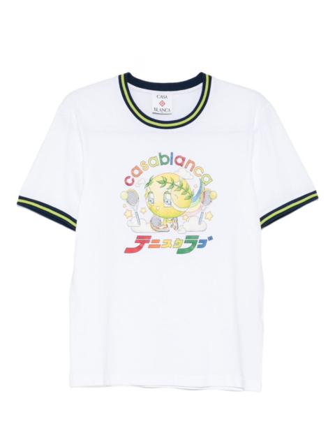 CASABLANCA Tennis Mascot T-shirt