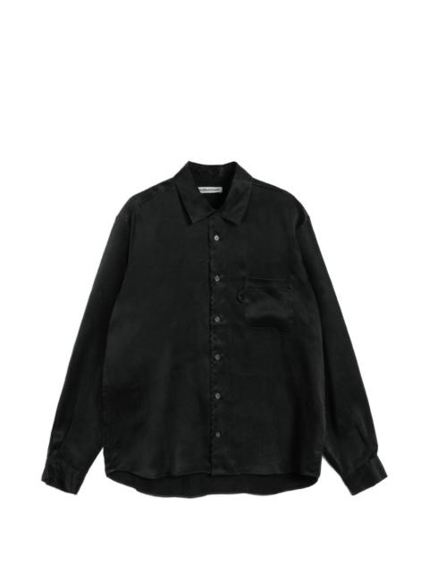 YMC patch-pocket long-sleevs shirt