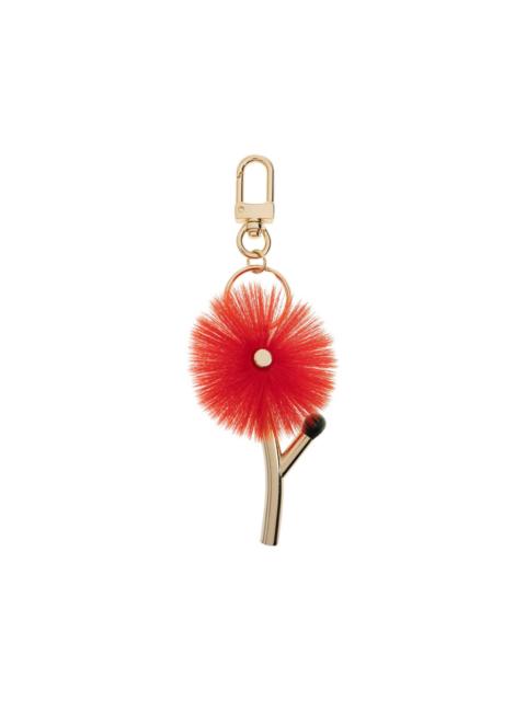 ISSEY MIYAKE flower-detail keyring