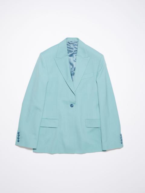 Acne Studios Regular fit suit jacket - Aqua blue