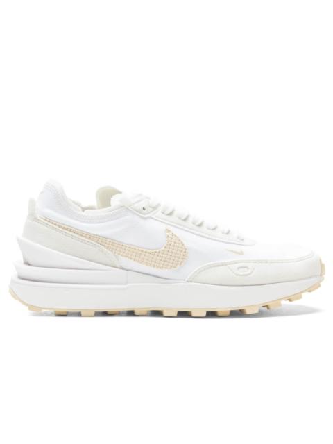 NIKE WOMEN'S WAFFLE ONE - SUMMIT WHITE/FOSSIL