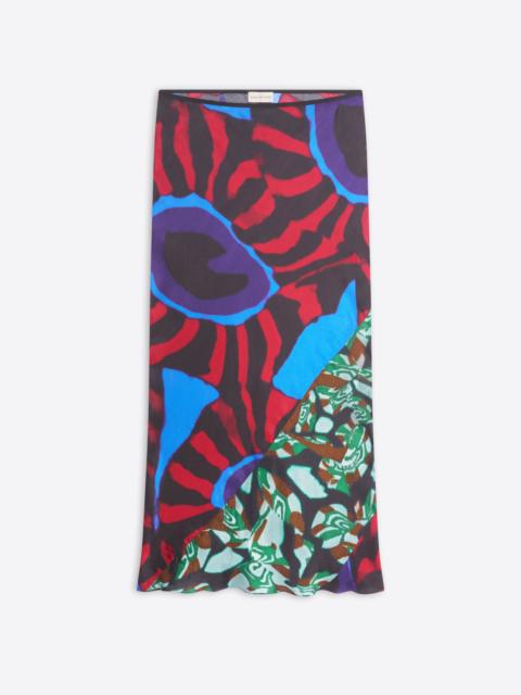 Dries Van Noten PRINTED MIDI SKIRT