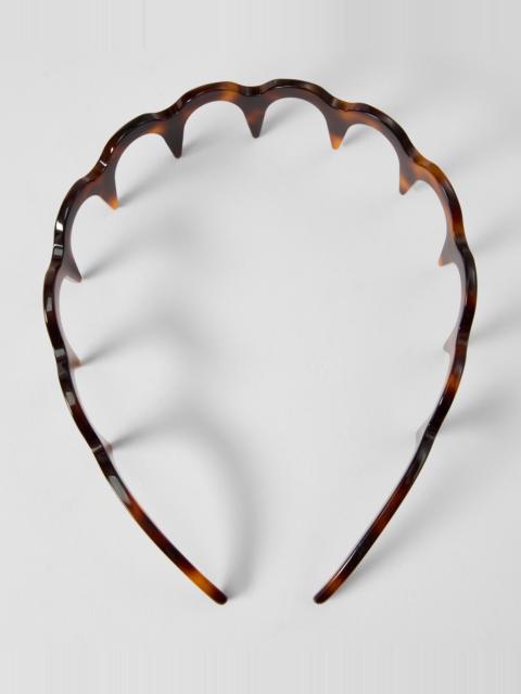 CELINE COMB HEADBAND IN ACETATE
