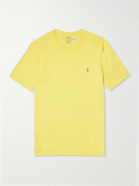 Polo Ralph Lauren Slim-Fit Logo-Embroidered Cotton-Jersey T-Shirt