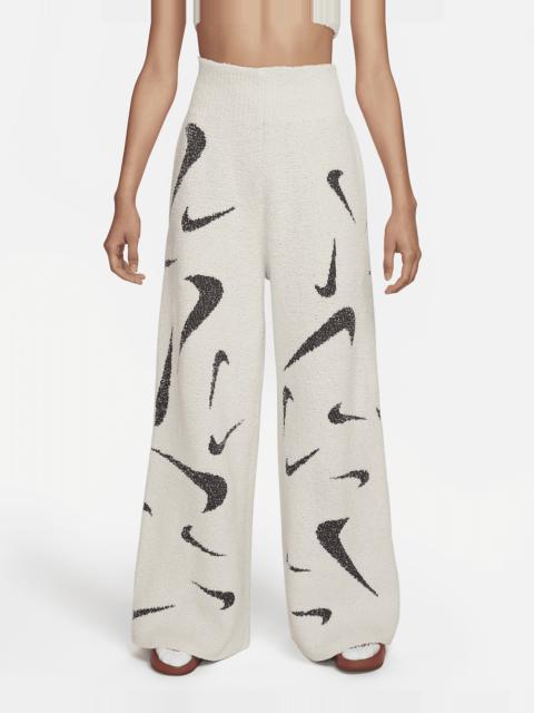 Nike Sportswear Phoenix Cozy Bouclé Women's High-Waisted Wide-Leg Knit Pants