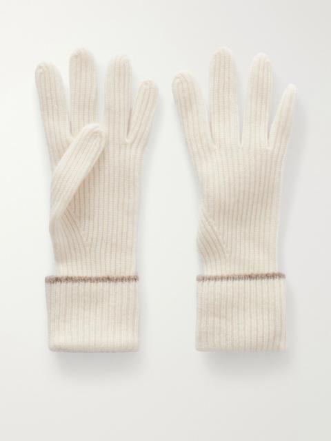 arch4 New Julian cashmere gloves Ivory