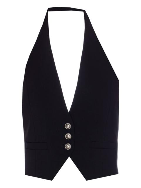 PINKO V-neck waistcoat