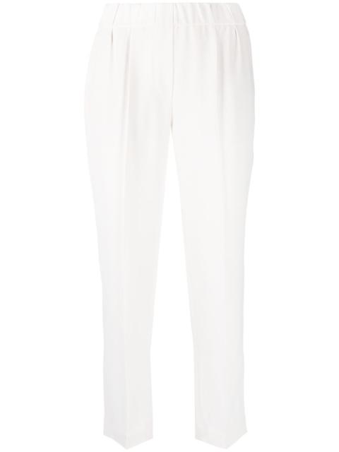 Brunello Cucinelli elasticated tapered trousers