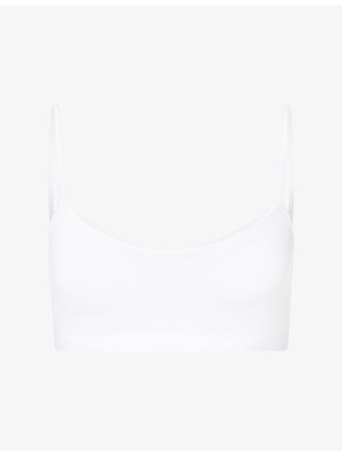 HANRO Touch Feeling cropped stretch-jersey bra