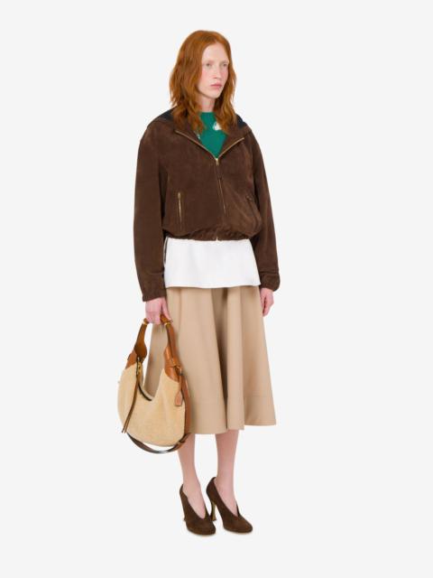 Moschino EXTRA-FINE MERINO WOOL INTARSIA SWEATER