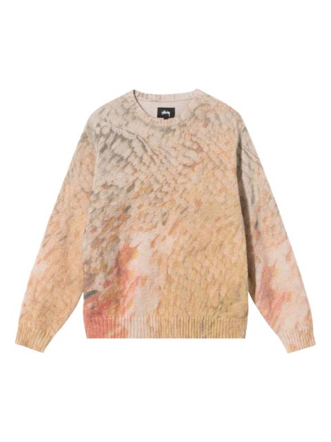 Stussy Wings Print Sweater 'Multi'